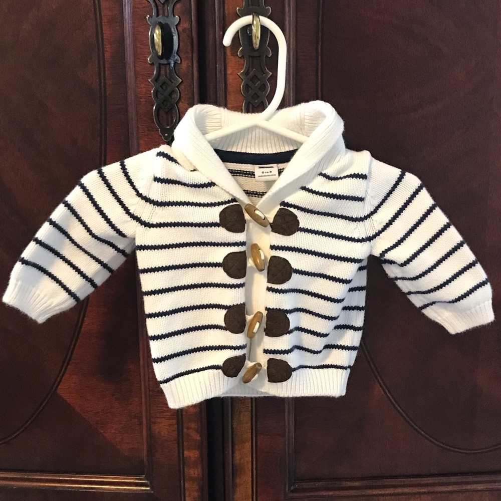 Adorable toggle sweater